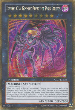 Nummer C40: gimmick-marionette der dunklen fäden Gold secret rare (PGLD)