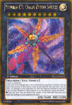 Nummer c9: chaos-dyson-sphäre Gold secret rare (PGLD)