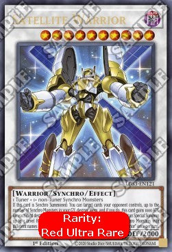 Satellite Warrior ultra rare red name (LDS3)