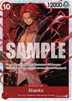 Shanks Super rare (OP09-004)