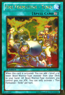 Feuerformation-Tenki Gold rare (PGLD)